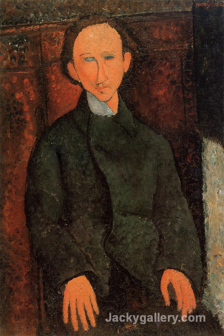 Portrait of Pinchus Kremenge by Amedeo Modigliani paintings reproduction